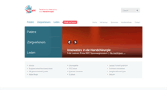 Desktop Screenshot of handchirurgie.nl